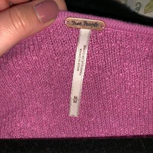 Free People Sweaters - Cropped pink Free People sweater Free People Sweaters - Cropped pink Free People sweater
